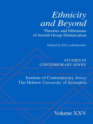 cover image of Ethnicity and Beyond